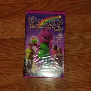 Barney's Great Adventure Movie VHS